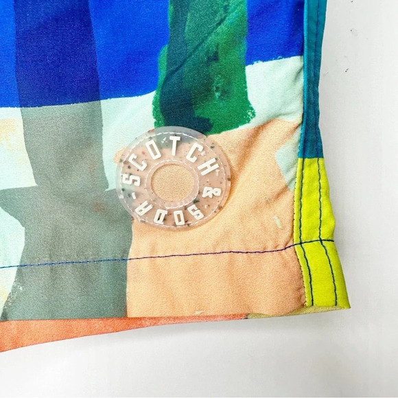 Scotch and Soda Mid Length Classic Fit Boys Swim Shirts Size 12 NWT - Picture 3 of 6